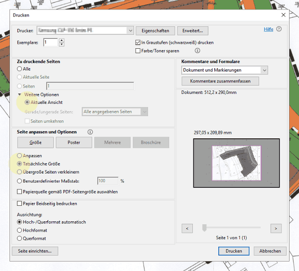 Bebauungsplan Ausdruckhilfe Bebauungsplan Ausdruckhilfe